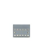 Valentino Garavani Blue Calf Leather Bos Taurus Wallet