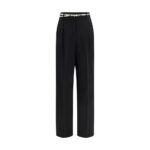 Max Mara Black Triacetate Dress Pants