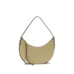 Tory Burch Beige Calf Leather Bos Taurus Shoulder Bag