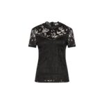 Vila Clothes Black Polyamide T-Shirt