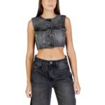 Colcci Black Cotton Waistcoat