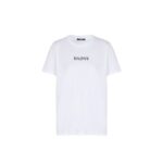 Balmain White Cotton T-Shirt