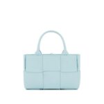 Bottega Veneta Blue Lamb Leather Tote Bag