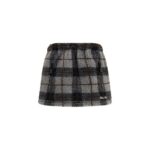 Miu Miu Multicolor Nylon Mini Skirt