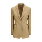 Max Mara Beige Linen Jacket