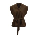 Lemaire Brown Cotton Blouse