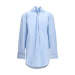 ALAINPAUL Blue Cotton Shirt