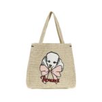 Fiorucci Beige Paper Shoulder Bag