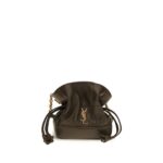 Saint Laurent Bicolor Lamb Ovis Aries Aries Clutch Bag