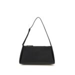 Calvin Klein Black Calf Leather Bos Taurus Handbag