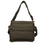 Burberry Green Fabric Shoulder Bag