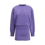 The Attico Purple Cotton Casual Dress