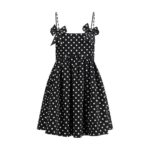 Ganni Black Recycled Polyester Casual Dress