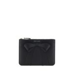 Comme Des Garçons Black Calf Leather Bos Taurus Wallet