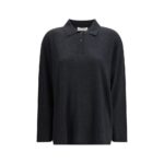 Lisa Yang Gray Cotton Sweatshirt
