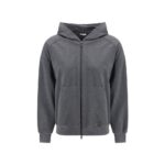 Brunello Cucinelli Gray Cotton Sweatshirt