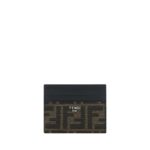Fendi Brown Calf Leather Bos Taurus Wallet