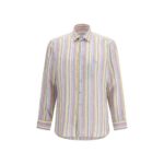 Etro Multicolor Linen Pattern Shirt