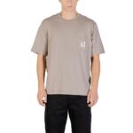 Armani Exchange Brown Cotton Sportswear