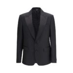 Dolce & Gabbana Black Wool Oves Aries Blazer