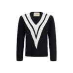 Valentino Black Wool Oves Aries Sweatshirt