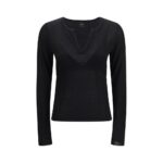 PINKO Black Viscose Sweatshirt