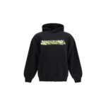 Balenciaga Black Cotton Sweatshirt