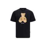 Palm Angels Black Cotton T-Shirt