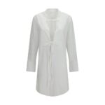Maison Margiela White Cotton Casual Dress