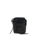 Balenciaga Black Lamb Ovis Aries Aries Shoulder Bag