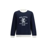 Brunello Cucinelli Blue Cotton Sweatshirt