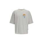 Palm Angels White Cotton T-Shirt