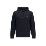 Fred Perry Black Cotton Sweatshirt