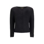 Chloé Black Wool Oves Aries Jacket