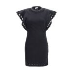 Marant Etoile Black Cotton Casual Dress
