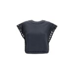 Marant Etoile Black Cotton T-Shirt
