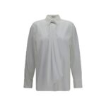 Brunello Cucinelli White Cotton Dress Shirt
