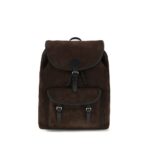 Valentino Garavani Brown Calf Leather Bos Taurus Backpack