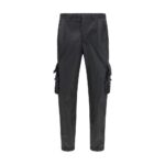 Prada Black Polyamide Cargo Pants