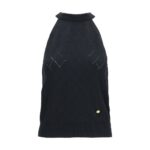 Balmain Black Wool Oves Aries Sleeveles T-Shirt