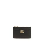 Dolce & Gabbana Black Calf Leather Bos Taurus Wallet