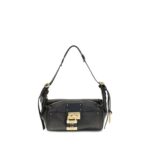Chloé Black Calf Leather Bos Taurus Shoulder Bag