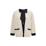 Valentino Beige Cotton Cardigan