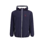 Brunello Cucinelli Blue Polyamide Shell Jacket