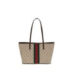 Gucci Beige Cotton Shoulder Bag