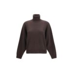 Brunello Cucinelli Brown Cashmere Turtleneck