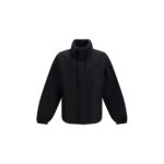 Gucci Black Cotton Full-Length Jacket