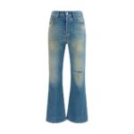 Amiri Blue Cotton Flared Jeans