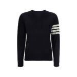 Thom Browne Blue Wool Oves Aries Sweatshirt