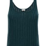 Eres Bicolor Wool Sleeveles T-Shirt